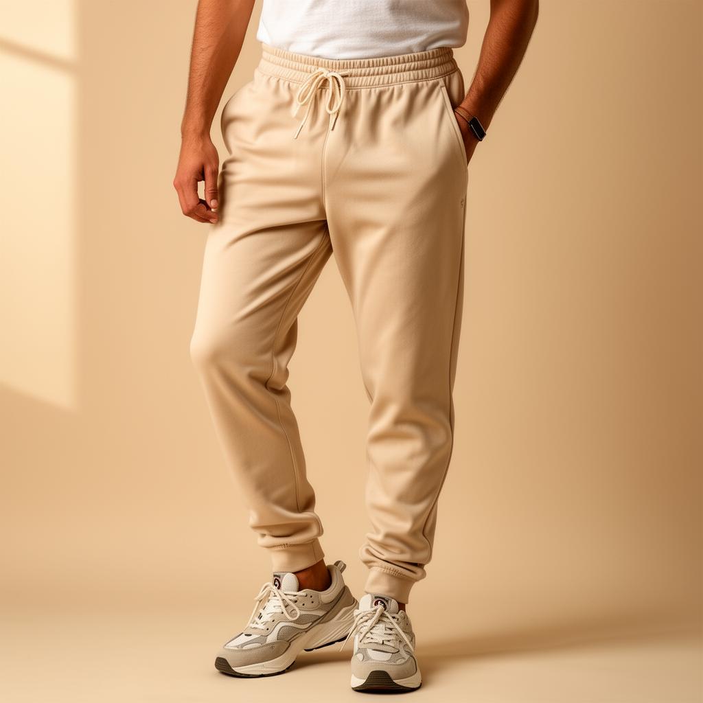 Premium cotton track pants